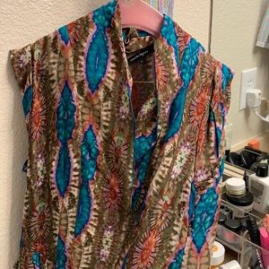 Gorgeous sleeveless silk dress!